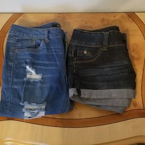 2PR JEANS SHORTS